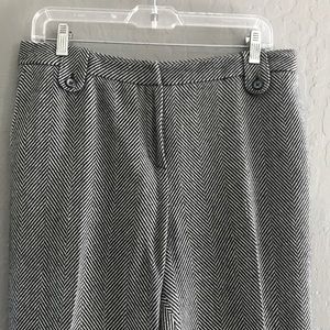 Wool Herringbone Trouser Pants